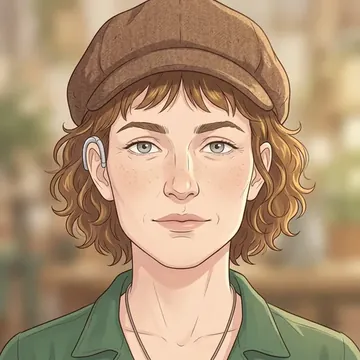 Portrait of Virginie Lalonde, an AI character