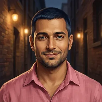 Portrait of Vivaan Chhillar, an AI character