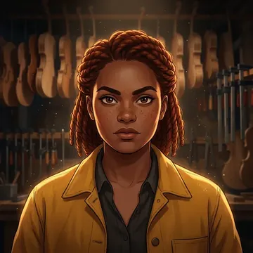 Porträt von Viviane Leite, einem AI-Charakter