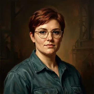 Retrato de Vroni Van Rijn, un personaje AI
