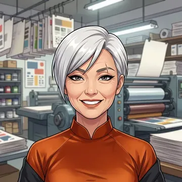 Retrato de Vuong Chung, um personagem de AI