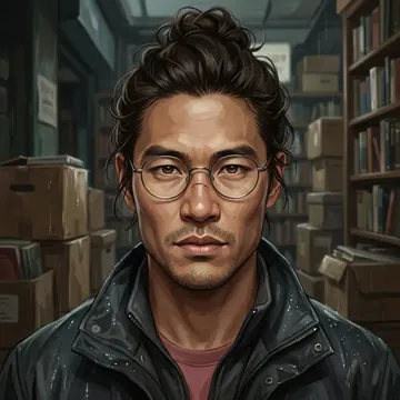 Portrait of Wanli Carvajal, an AI character