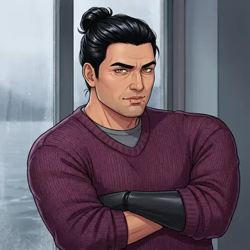 Portrait of Waqas Rajakaruna, an AI character