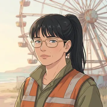 Portrait of Wassila Abed, an AI character