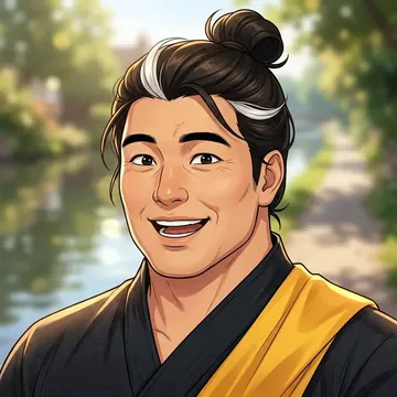 Portrait of Wat Natheeporn, an AI character