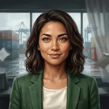 Portrait of Wening Supratman, an AI character