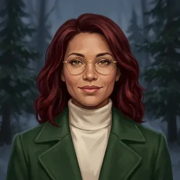 Portrait of Willa Cunningham, an AI character
