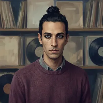 Portrait of Wisam Mokhtar, an AI character