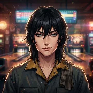 Retrato de Won Wang, un personaje AI
