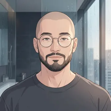 Ritratto di Woo-dae-jung Kwak, un personaggio AI