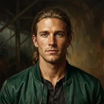 Retrato de Wyatt Tierney, um personagem de AI