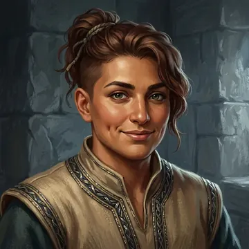 Porträt von Yalda El-Amin, einem AI-Charakter