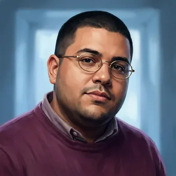 Ritratto di Yariel Rivero, un personaggio AI