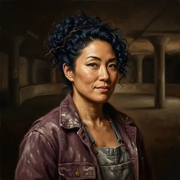 Ritratto di Ye-jin Gang, un personaggio AI