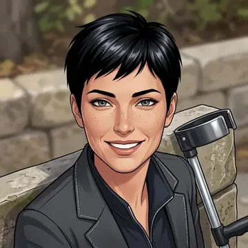 Portret postaci AI o imieniu Yomara Ramirez