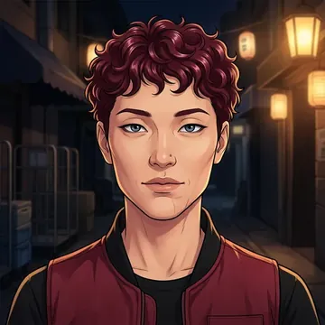 Ritratto di Yong Fei, un personaggio AI