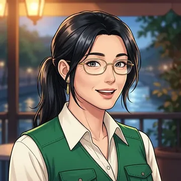 Портрет AI-персонажа Yumiko Inaba