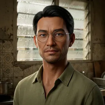 Portrait of Yusuf Siregar, an AI character