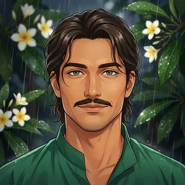 Portrait of Yusuf Sudrajat, an AI character