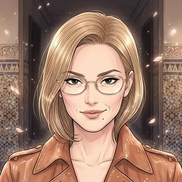 Portrait of Zaira Bazan, an AI character