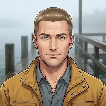 Portrait of Zbynek Koros, an AI character