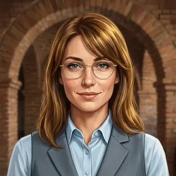 Retrato de Zorka Angelov, un personaje AI